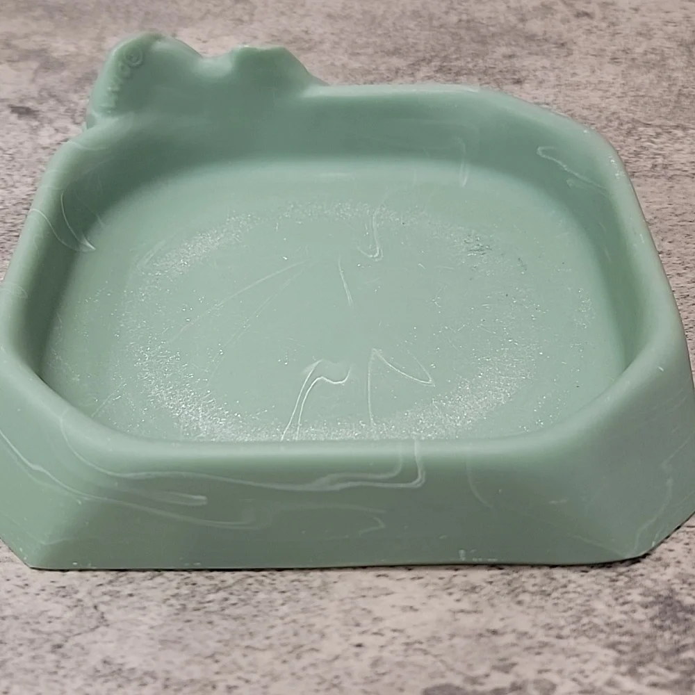 Vintage Dina Marble Soapstone Fish Vanity tray - Picture 4 of 7